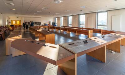 De raadszaal in LDC De Maretak