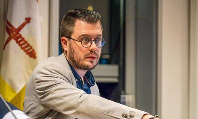 Gemeenteraadsvoorzitter David Coppens