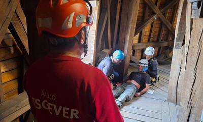 Opleiding - verzorging gewonde monumentenwachter