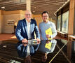 David Coppens en Kurt Moens in het Provinciehuis