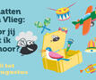Poster Schatten van Vlieg